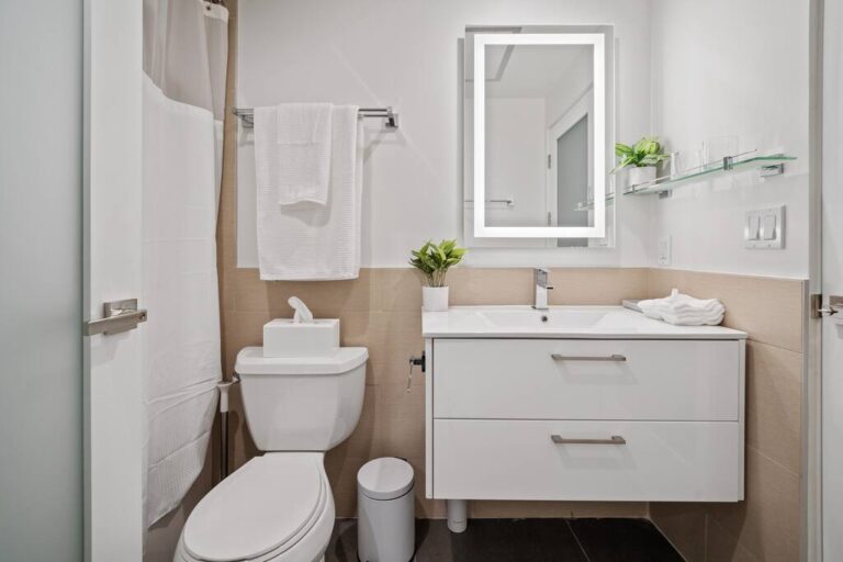 Bathroom Toward Vanity