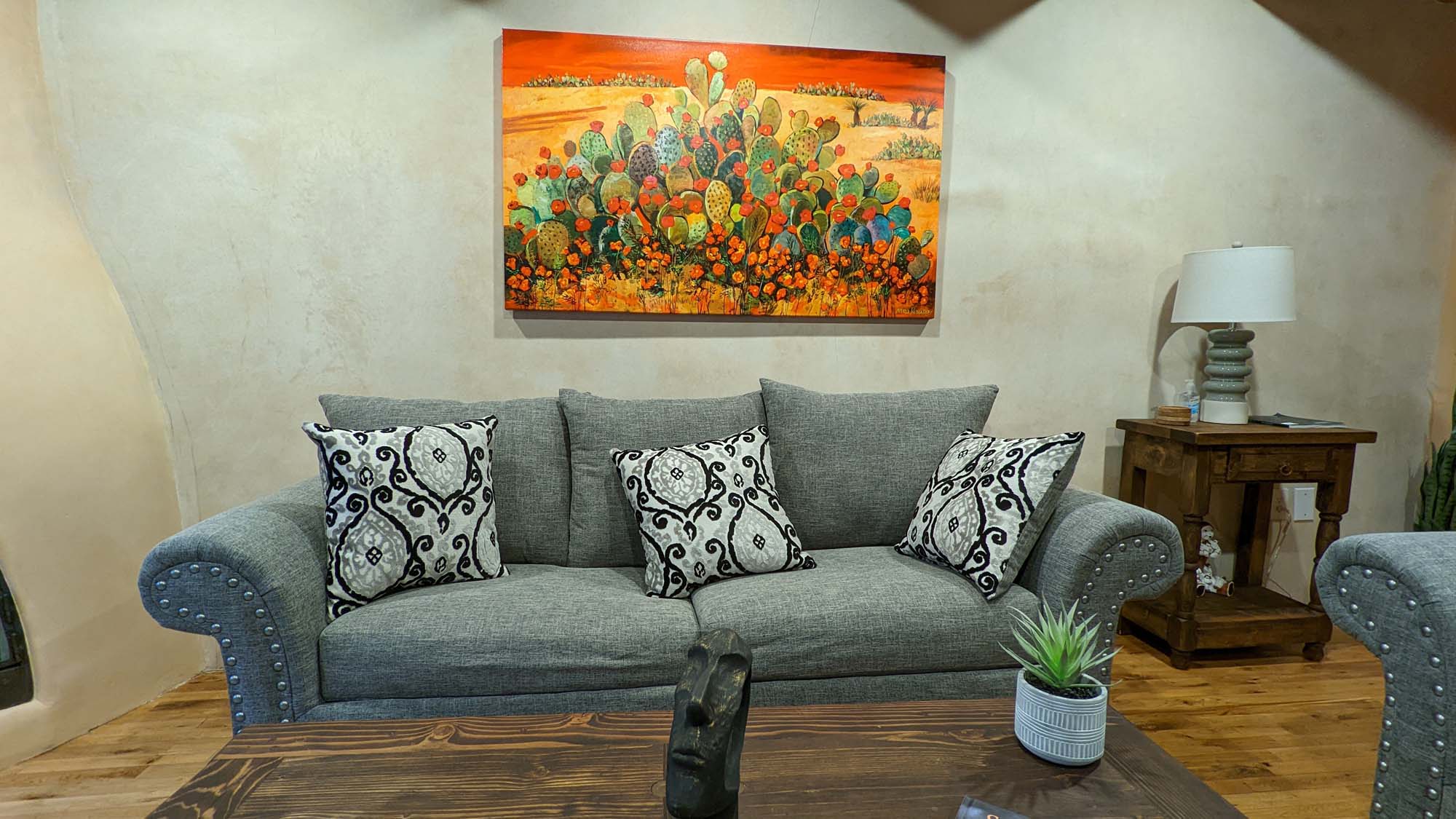 Santa Fe Casita Living Room