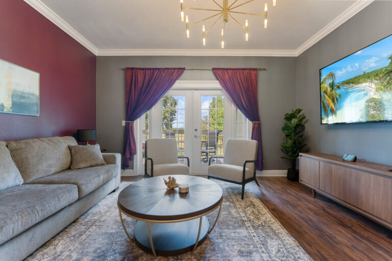 Living Room Balcony View