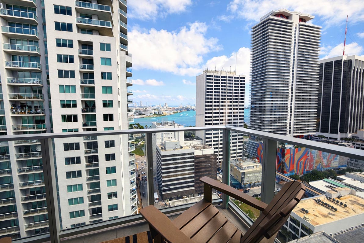 Miami Balcony View