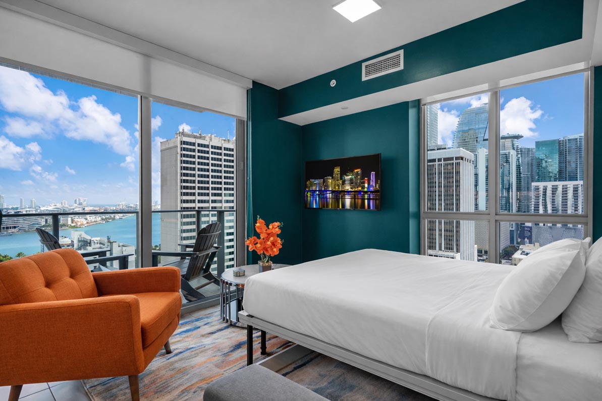 Living Room with Murphy Bed